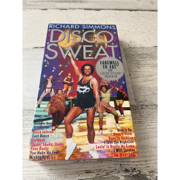 Richard Simmons workout VHS NWT vintage 1994 - Picture 2 of 5